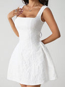 The White Jacquard Mini in white – product view 5