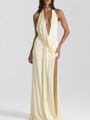 The Amoret Maxi Gown in cream/ivory – product view 1