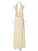 The Amoret Maxi Gown in cream/ivory – product view 10
