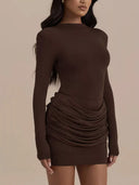The Espresso Draped Mini – product view 1